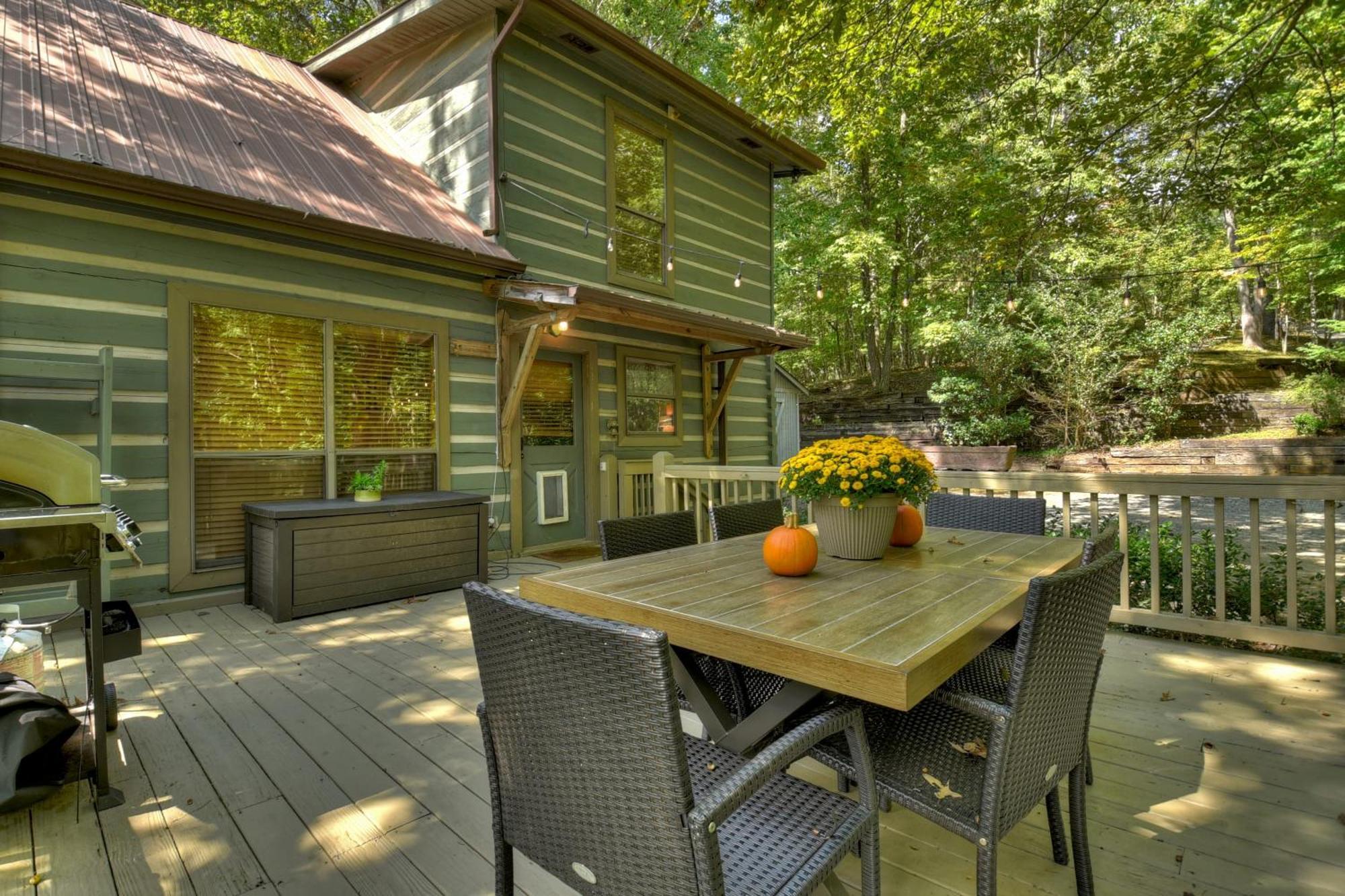 Waywish Waterfront Cabin In Blue Ridge Mountains 외부 사진